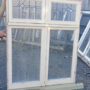 Wooden Leadlight Window