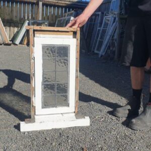 Wooden Casement-Opening Leadlight Window