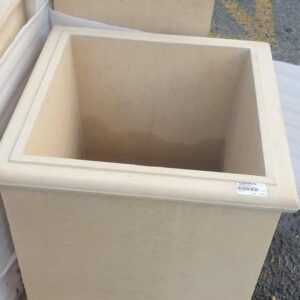 123127 Seconds Concrete Palnter Box top view Concrete Planter (Large)